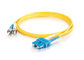 SC-ST Duplex Fiber Optic Patch Cables Premium Quality SM 9 / 125 G652D supplier